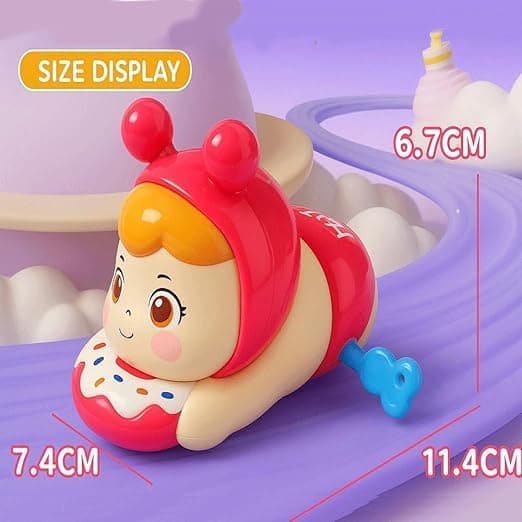 Press to Go Duck Car Toy for Baby Push Go Racing Cars, Infant Play Vehicle, 1st Birthday Stocking Gift for 12-18-24 Months, 1 2 3 One Yrs Old Boys Girls Child Kids 1 pcs (Hello Doll) — view 2