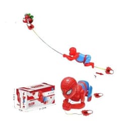 Kidoyz Rope Climbing Spider Hero Toy | String Climbing Superhero Figure