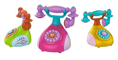 Kidoyz Retro Musical Telephone | Retro musical toy telephone with ringtones, animal sounds and lights | Pack of 1 | Color As Per Stock — view 3
