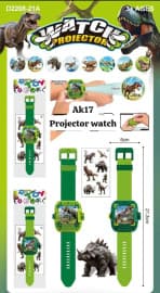 Kidoyz Dinosaur Projector Watch | Wrist watch that projects dinosaur pictures | Ages 3+ | Pack of 1