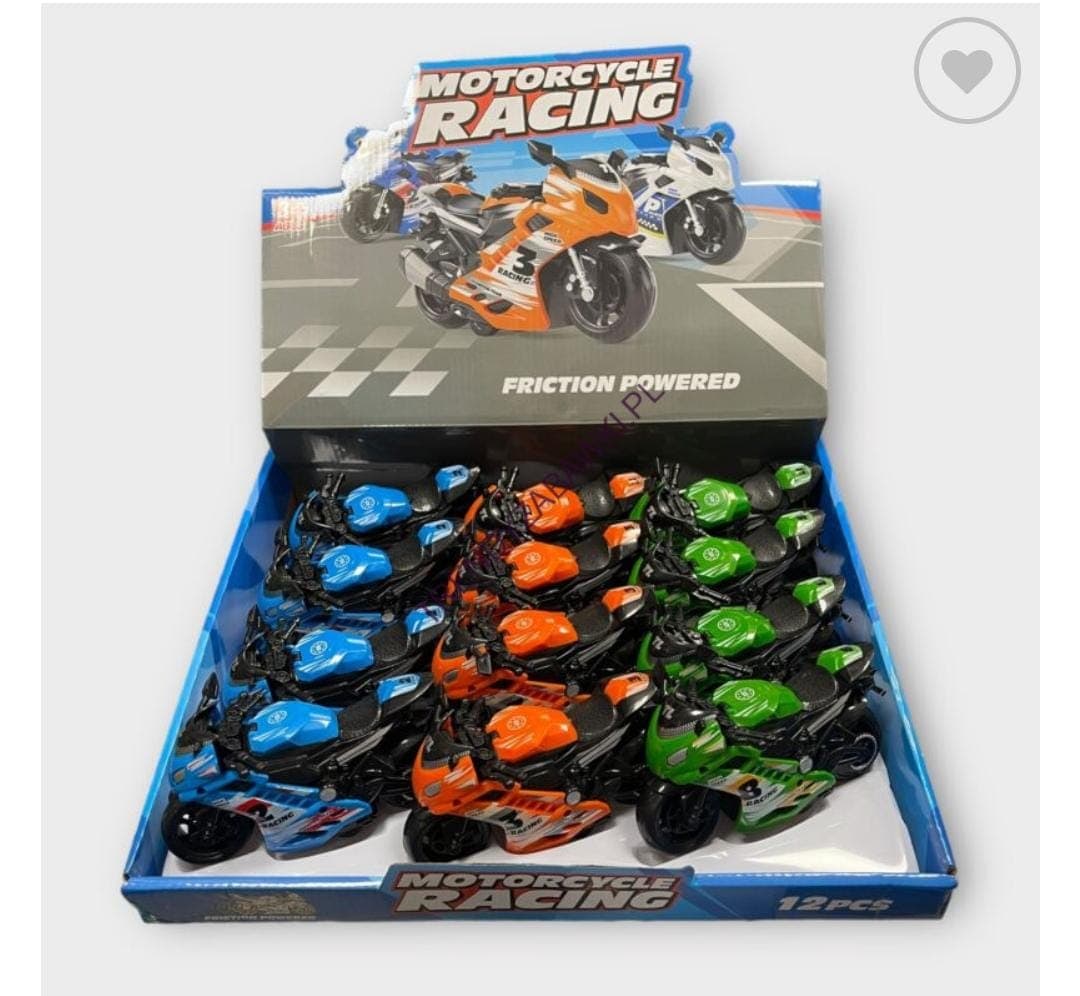 Kidoyz Inertia Racing Motorcycle | Inertia racing motorcycle in red, white and grey | Pack of 1 | Color As Per Stock — view 5
