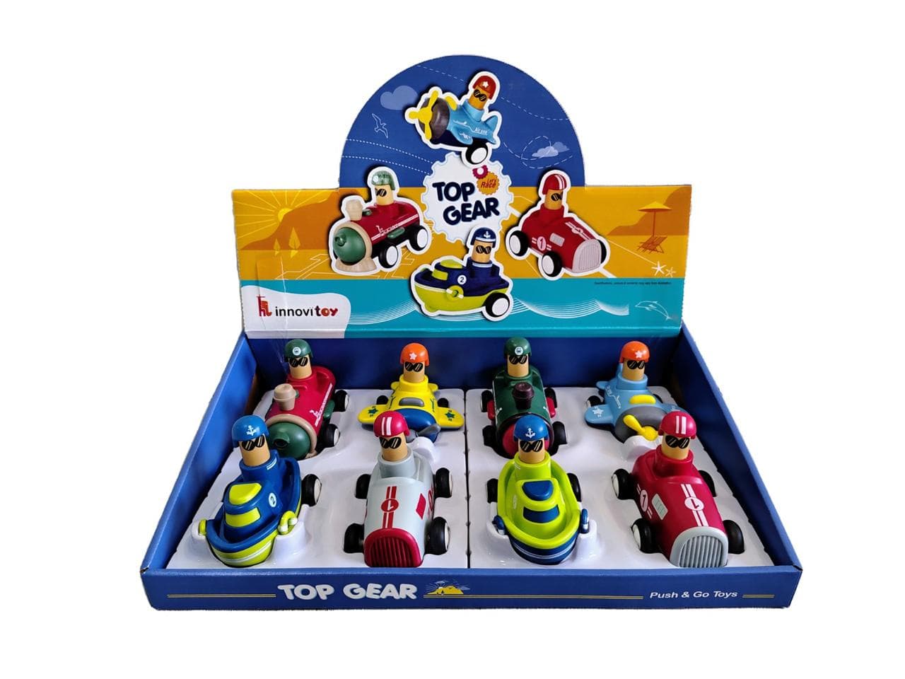 Kidoyz Top Gear Mini Racers | Mini press-and-go racing drivers | Pack of 1 — view 4
