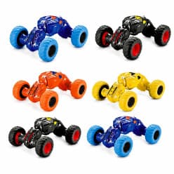 Kidoyz Telescopic Two-Way Pull-Back Car | Telescopic two-way pull-back car | Pack of 2 | Color As Per Stock
