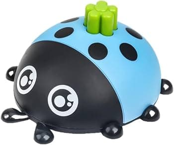 Kidoyz Press & Run Ladybug | Press-and-run ladybug toy | Ages 3+ | Pack of 2 | Color As Per Stock