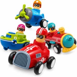 Kidoyz Top Gear Mini Racers | Mini press-and-go racing drivers | Pack of 1