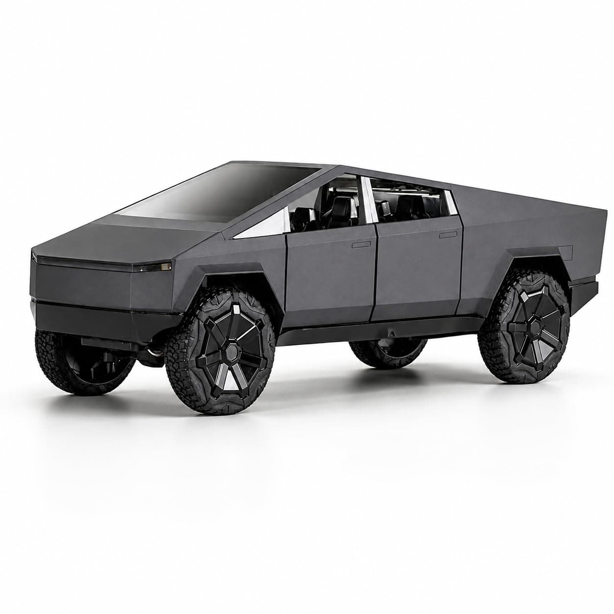Kidoyz Armored Pickup Truck Model | Armored pickup truck model with opening doors and back | Pack of 1 | Color As Per Stock