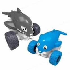 Kidoyz Shark Off-Road Vehicle | Friction off-road shark car with big wheels | Pack of 1