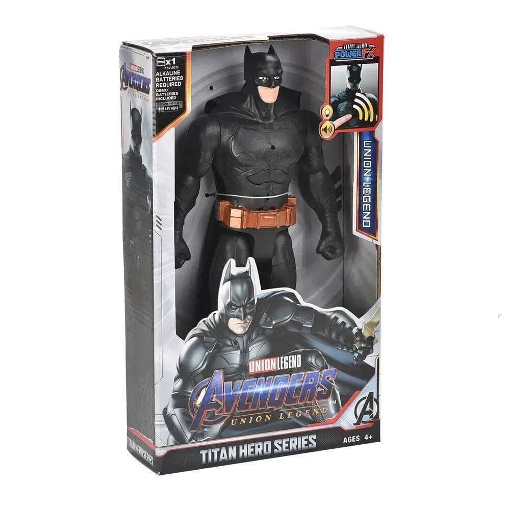 Kidoyz Superhero Action Figures | Random 2Pcs Set - Surprise | 30 cm Boxed Figures with Movable Joints, Light & Sound | Collectible Toys for Kids — view 3