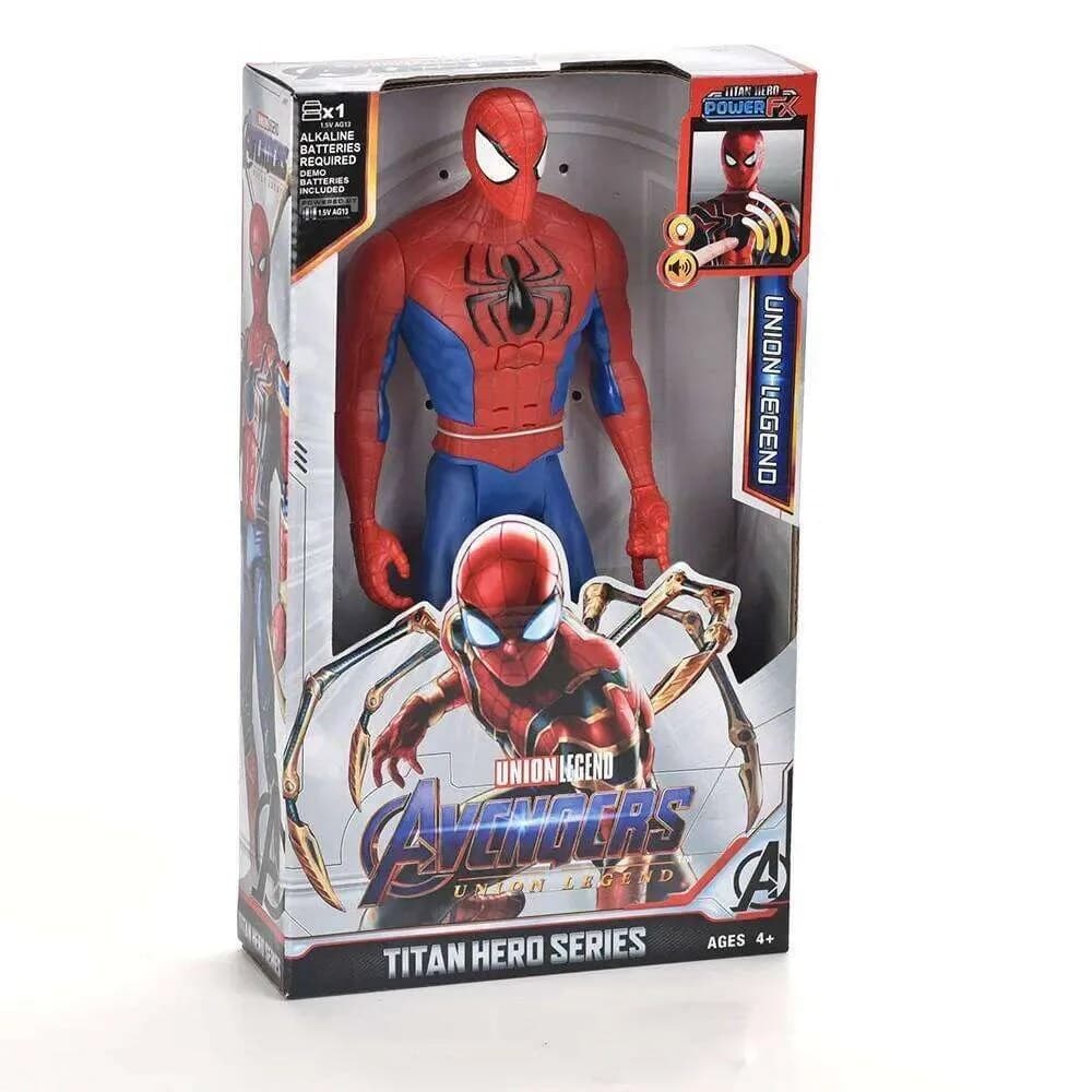 Kidoyz Superhero Action Figures | Random 2Pcs Set - Surprise | 30 cm Boxed Figures with Movable Joints, Light & Sound | Collectible Toys for Kids — view 6