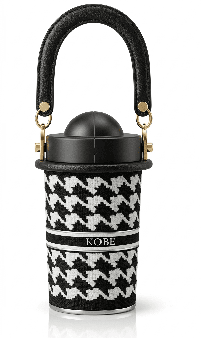 Premium Quality Purse Handle Vacuum Insulated Stainless Steel Tumbler