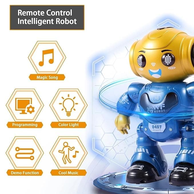 Smart Remote Control Dancing Robot Toy | Color As Per Stock — view 4