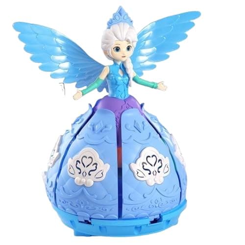 Blue Dancing Princess Flower Doll With Lights & Music — view 4