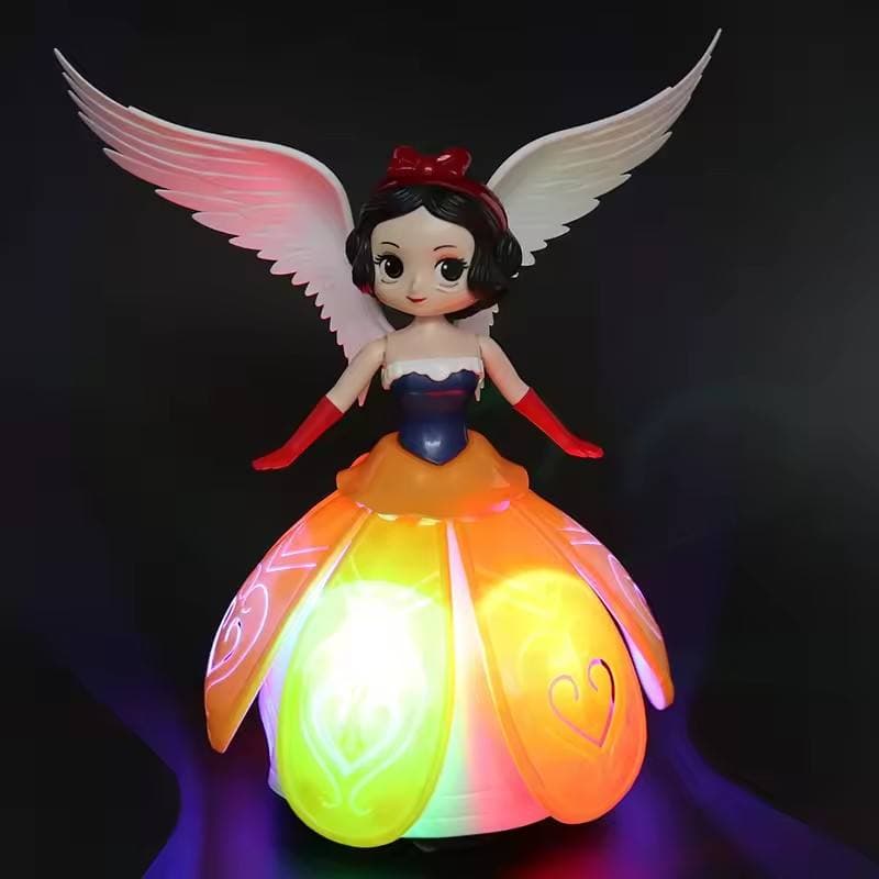 Magic Dancing Princess Flower Doll With Lights & Music | Color As Per Stock