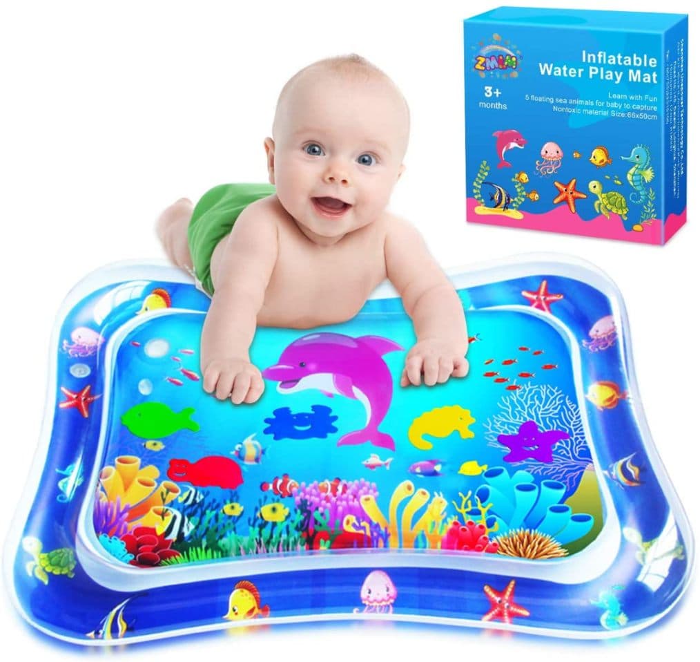 Baby Water Play Mat For Tummy Time | Inflatable Water Mat 69 x 50 x 8 cm — view 4