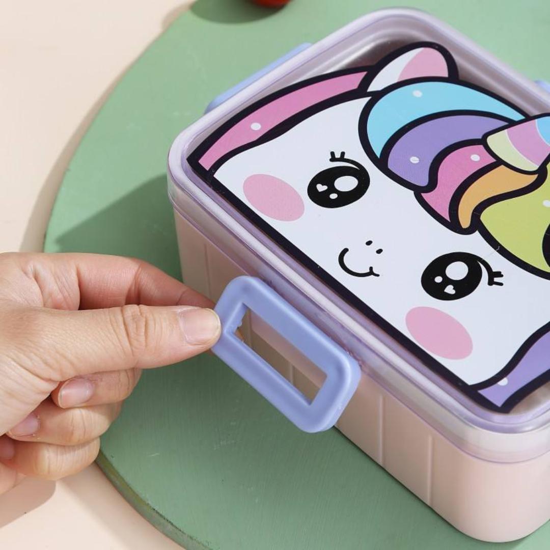 Insulmate Stainless Steel Leak-Proof Lunch Box With Spoon