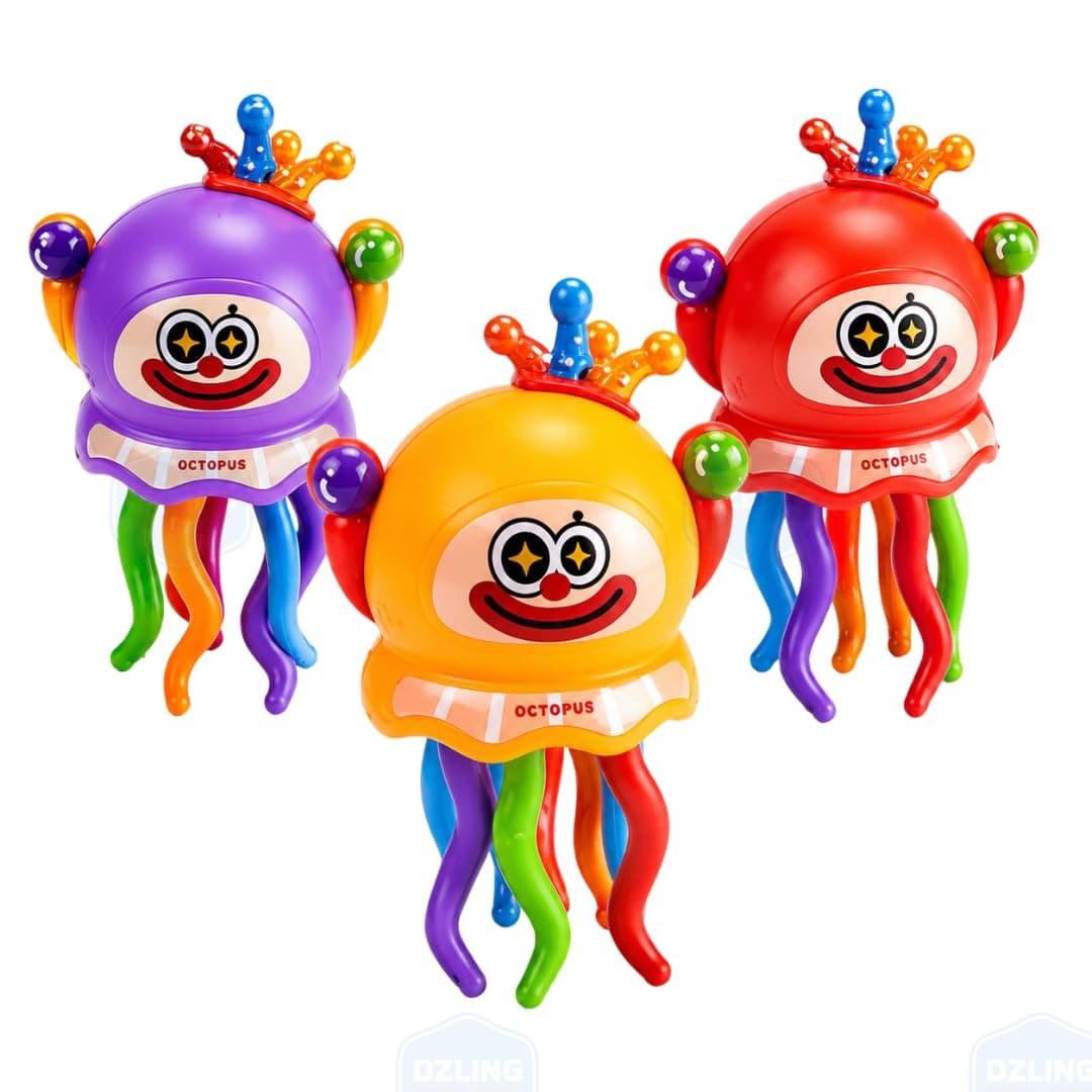 Kidoyz Dancing Clown Octopus | Dancing clown octopus toy | Ages 3+ | Pack of 1 — view 2
