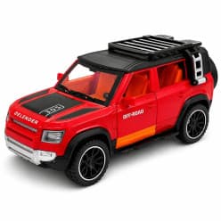 Kidoyz Extreme Off-Road SUV | 1:32 off-road SUV toy with opening doors | Pack of 1 | Color As Per Stock