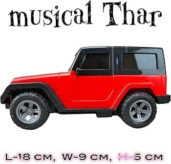 Remote Control Off-Road SUV Car With Smoke Effect, Music & 5 Functions | USB Rechargeable | Color As Per Stock — view 5