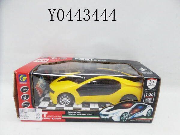 Fast 3D Remote Control Modern Car 1:20 With Lights | 2-Way Control | Color As Per Stock — view 2
