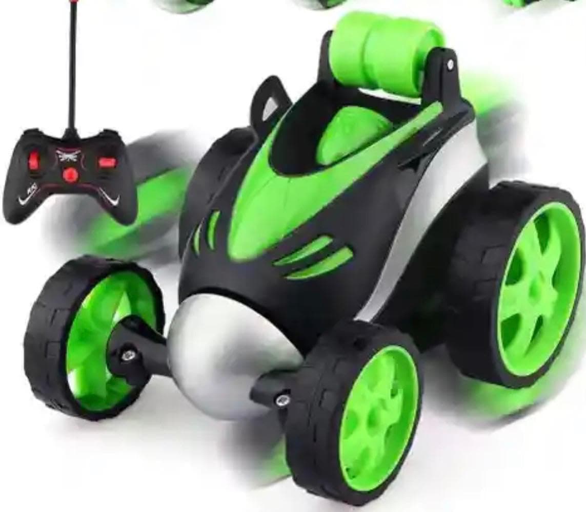 Mini Remote Control Stunt Car 360 Degree Spinning & Flip | Rechargeable | Color As Per Stock