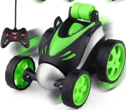 Mini Remote Control Stunt Car 360 Degree Spinning & Flip | Rechargeable | Color As Per Stock