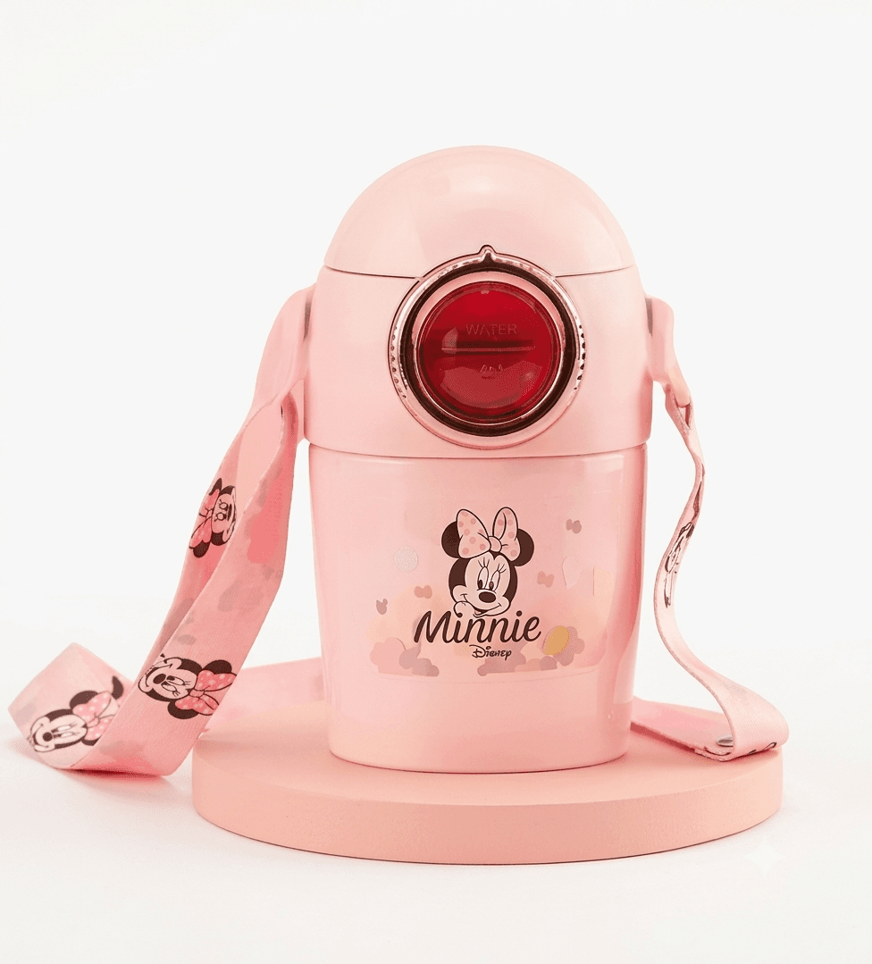 Disney Stainless Steel Water Bottle for Kids | 320 ml | Color as per Stock dispatched | Pack of 1 Pc