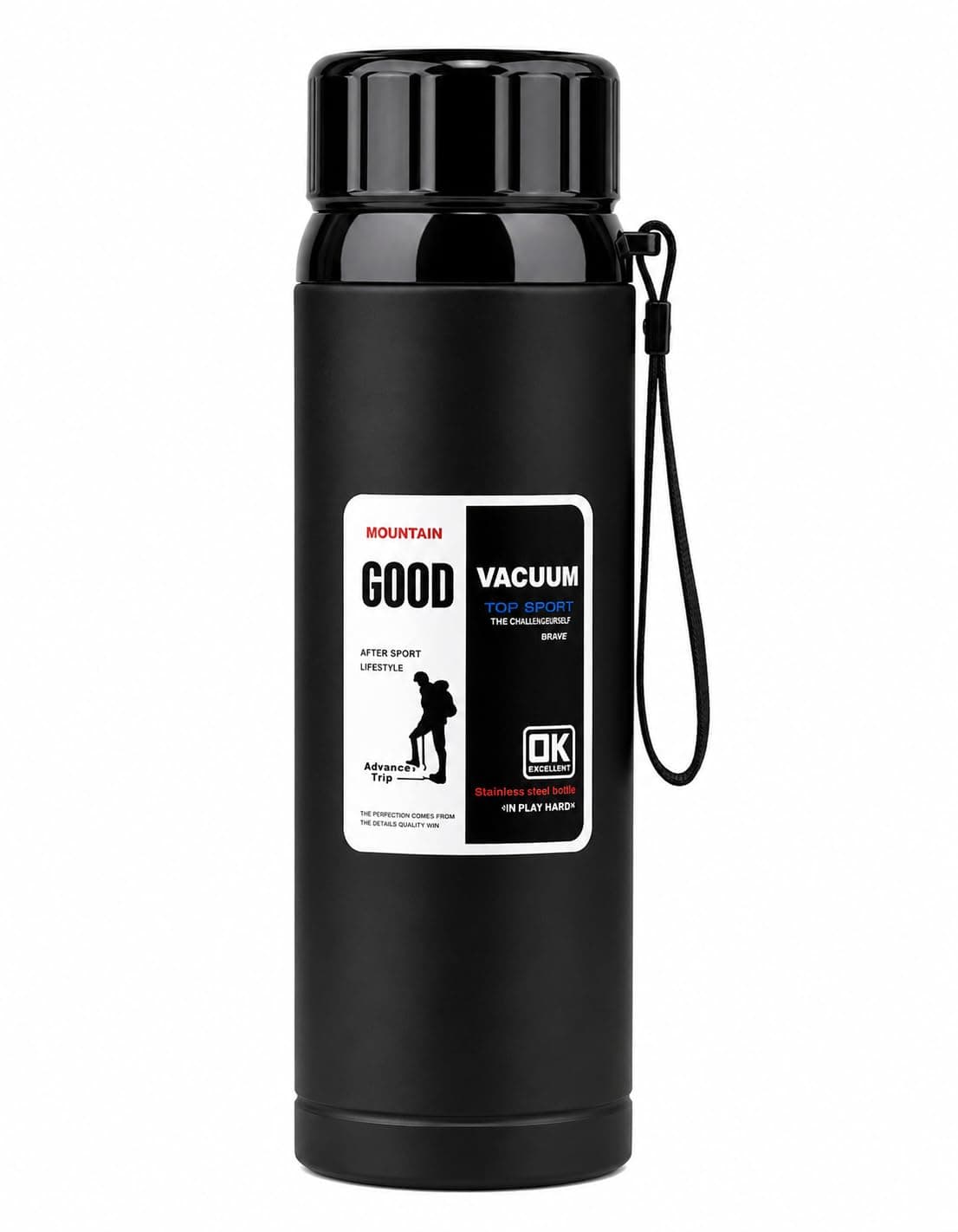 Insulated Water Bottle | 800 ml | Style 2 | Color as per Stock dispatched | Pack of 1 Pc
