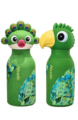 Water Bottle for Kids | 450 ml | Style 5 | Color as per Stock dispatched | Pack of 1 Pc