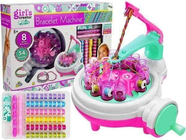 DIY Bracelet Making Machine for Girls | Spin & Weave Friendship Bracelet Kit | Ages 5+
