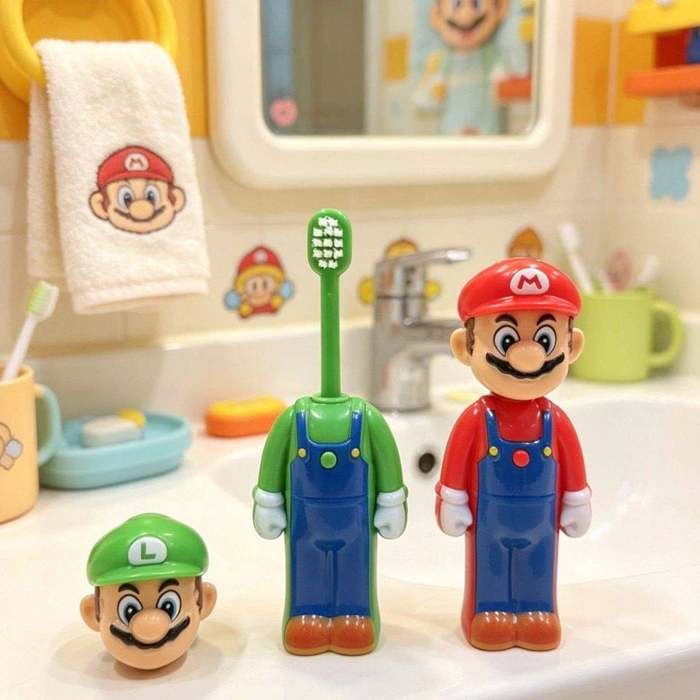 Cartoon Character Kids Toothbrush | Mixed Designs | Kidoyz