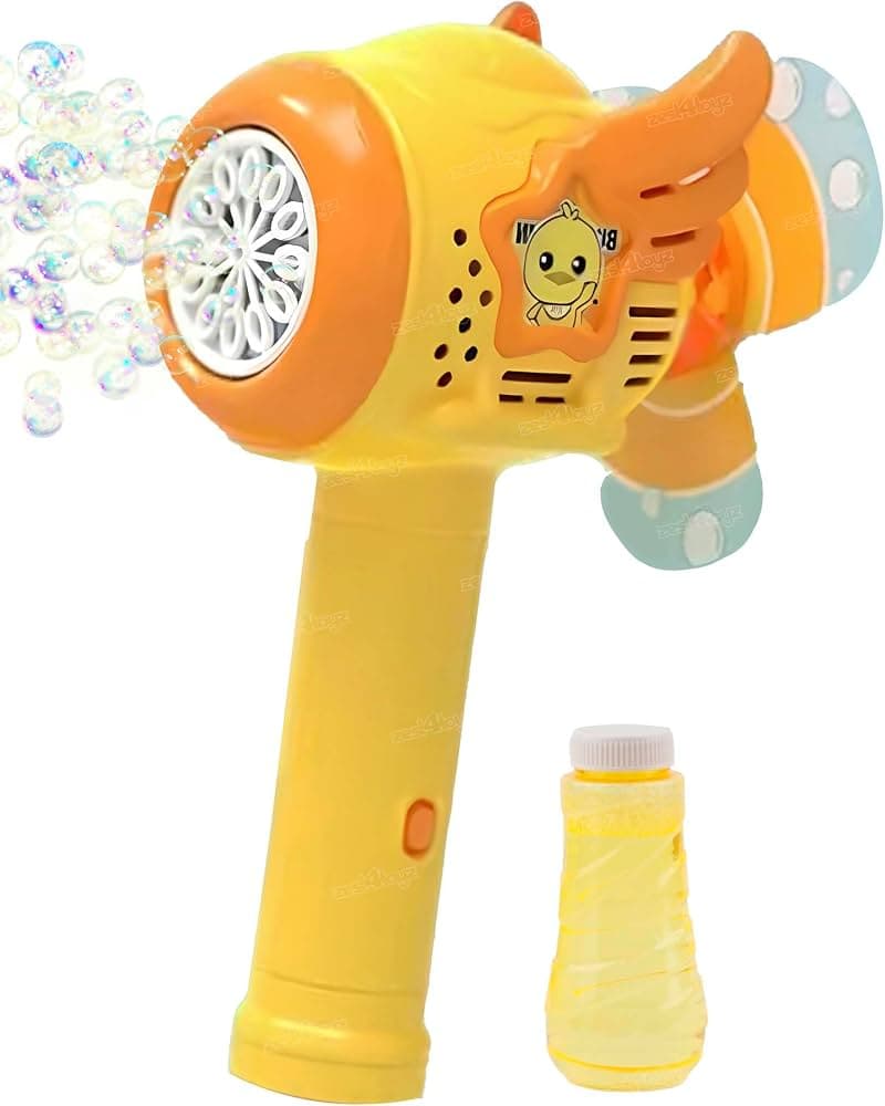 Duck Hammer Bubble Stick Wand Toy | Angel Wing Bubble Machine For Kids | Ages 3+