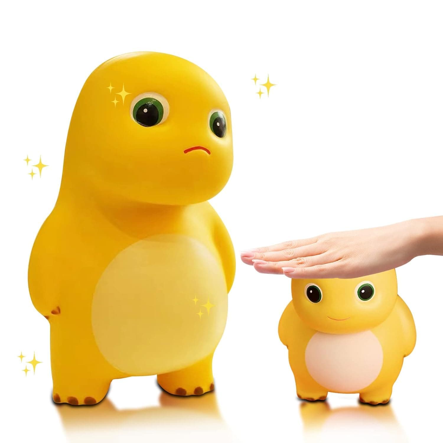Cute Yellow Baby Figure Squishy Stretch Toy | Soft Squeeze Stress Relief Toy | Pack of 1