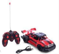 Remote Control Racing Car 4WD With LED Lights & Drift Action | USB Rechargeable | Ready To Run