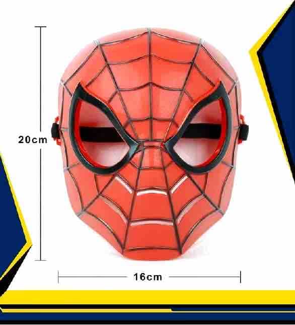 SpiderMan Style Hero Mask for Kids | Role-Play Cosplay Mask with Elastic Strap | Pack of 1 Pc — view 2