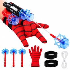 Spider-Man Style Dart Launcher Glove with Suction Darts | Wrist Shooter Cosplay Toy | Pack of 1 Pc