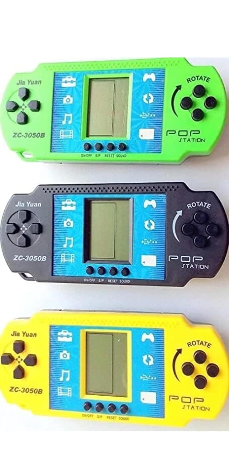 ZC-3050B Pop Station Handheld Brick Game Console | Pop Pocket Game | Pack of 1 — view 4
