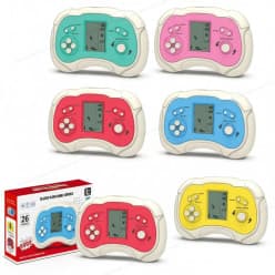 Handheld Electronic Brick Game, Retro Video Game Console for Kids, Birthday Return Gift, Pack of 1Pc, Assorted Colours