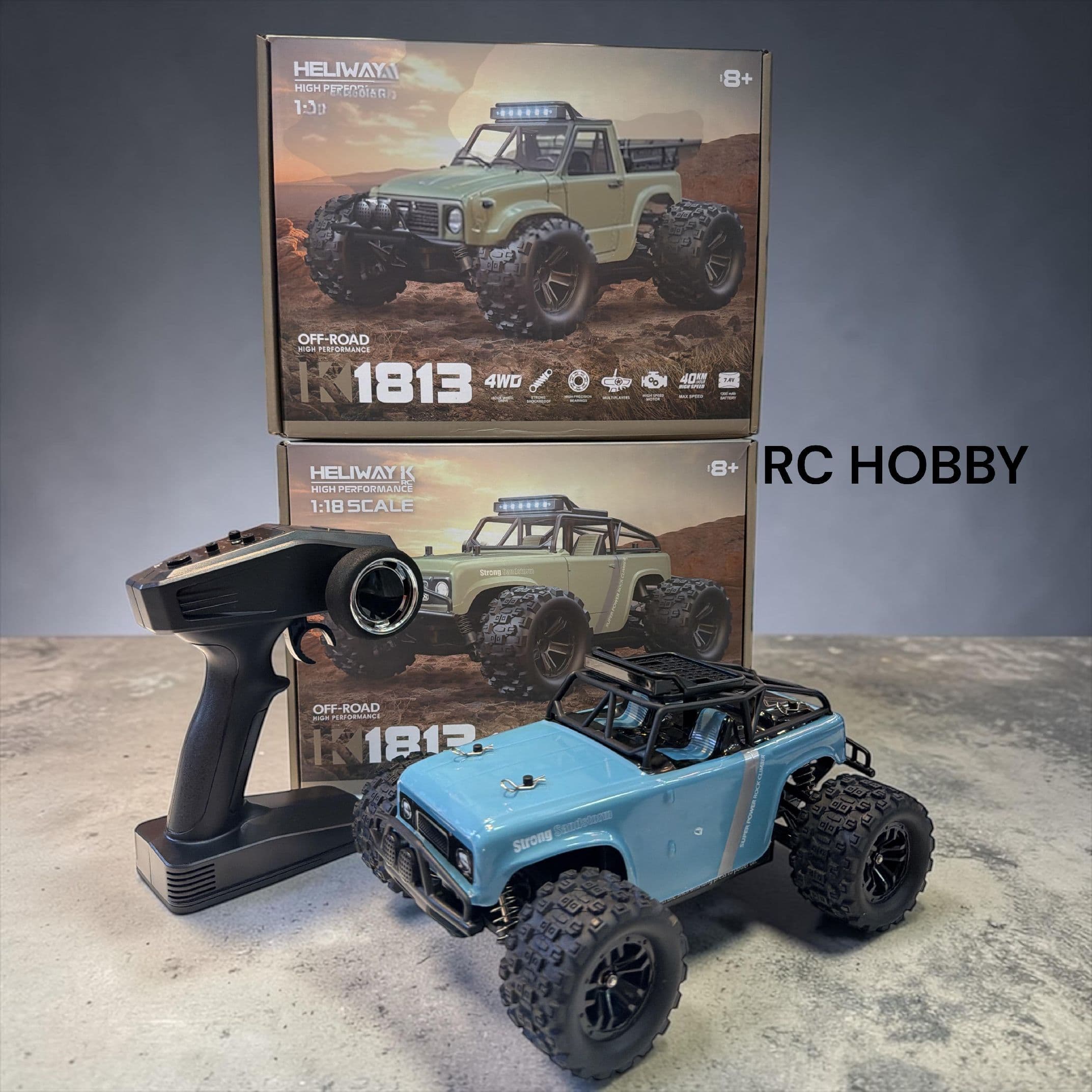 RC Hobby Grade Rock Crawler Car | Off-Road Remote Control Car for Kids — view 2