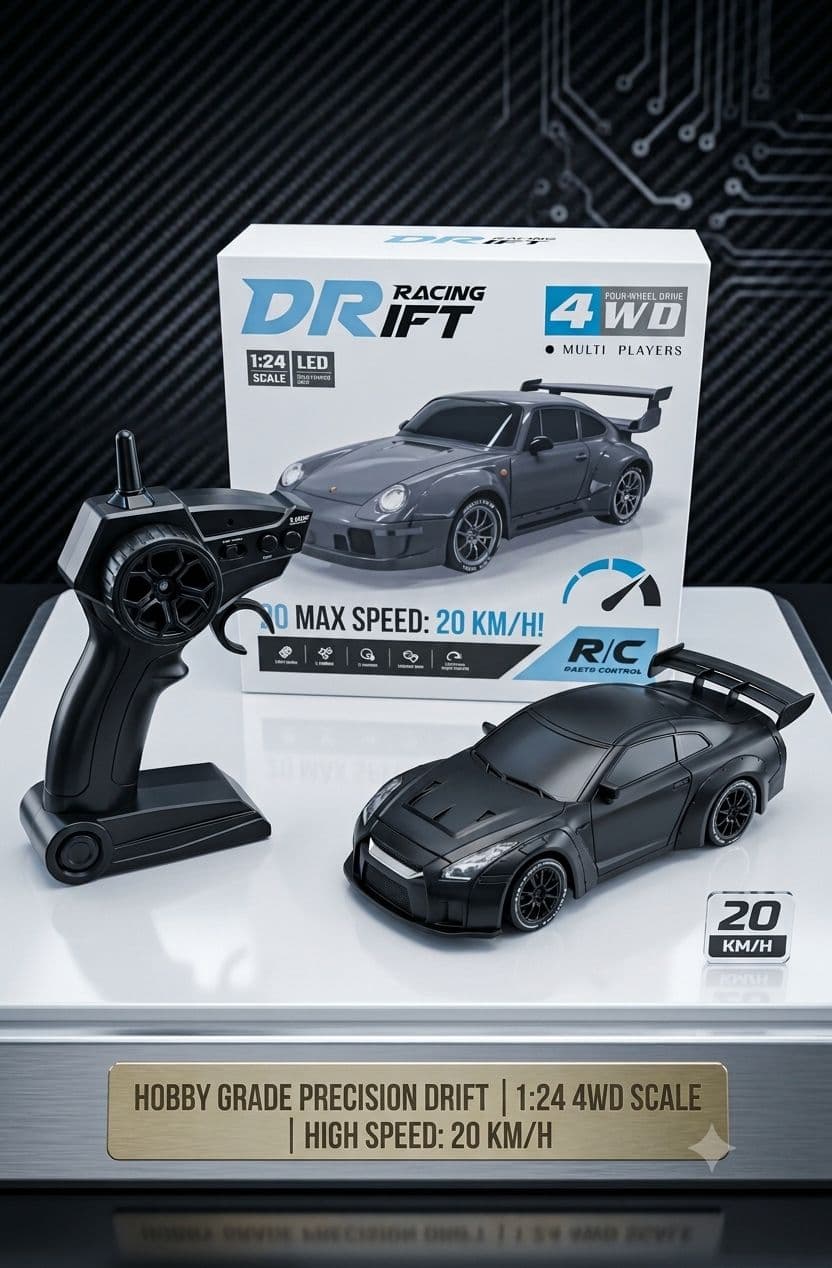 RC Hobby Grade GTR Drift Car | Remote Control Drift Car for Kids — view 2