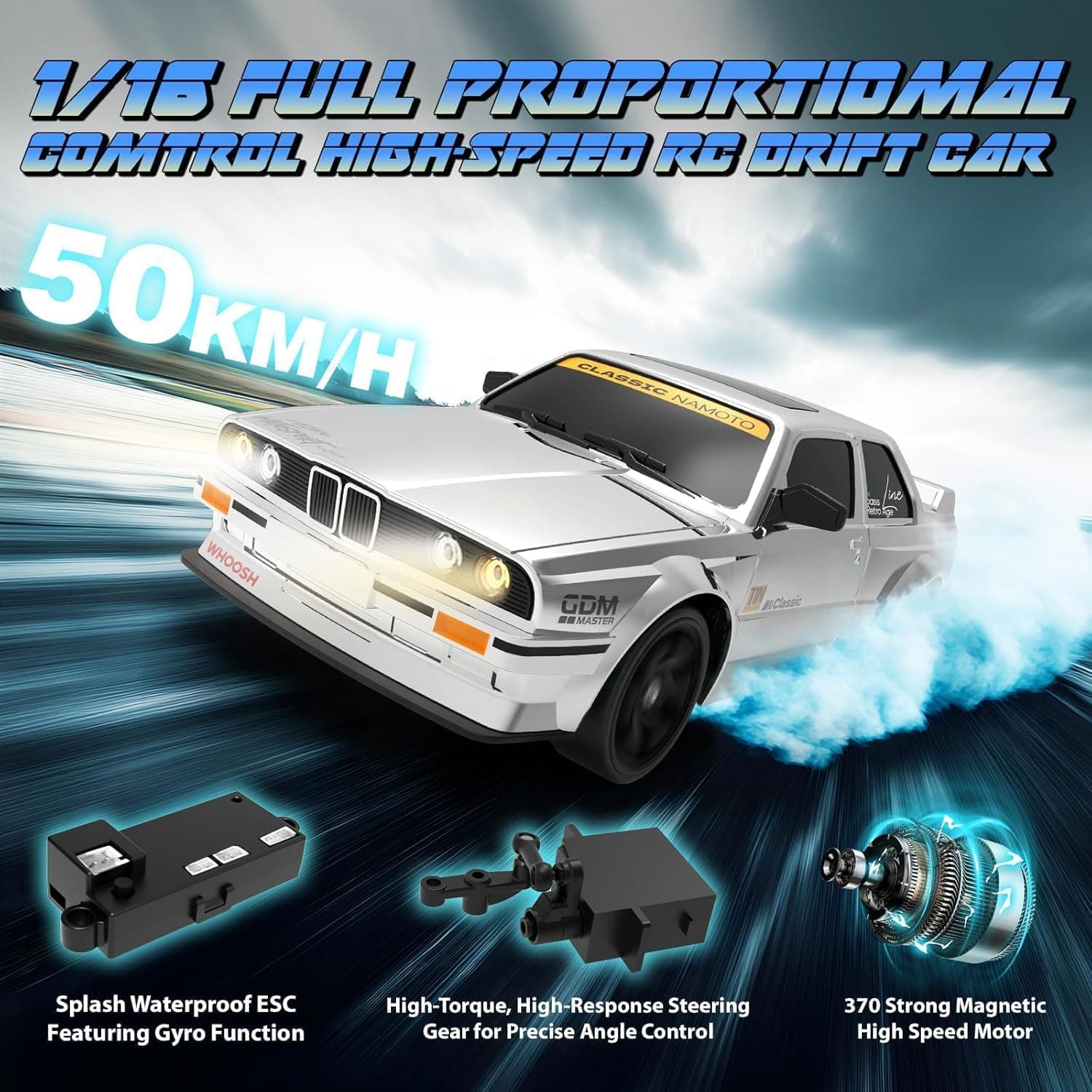 50 KM Speed BMW Hobby Grade RC Car | High Speed Remote Control Car — view 7