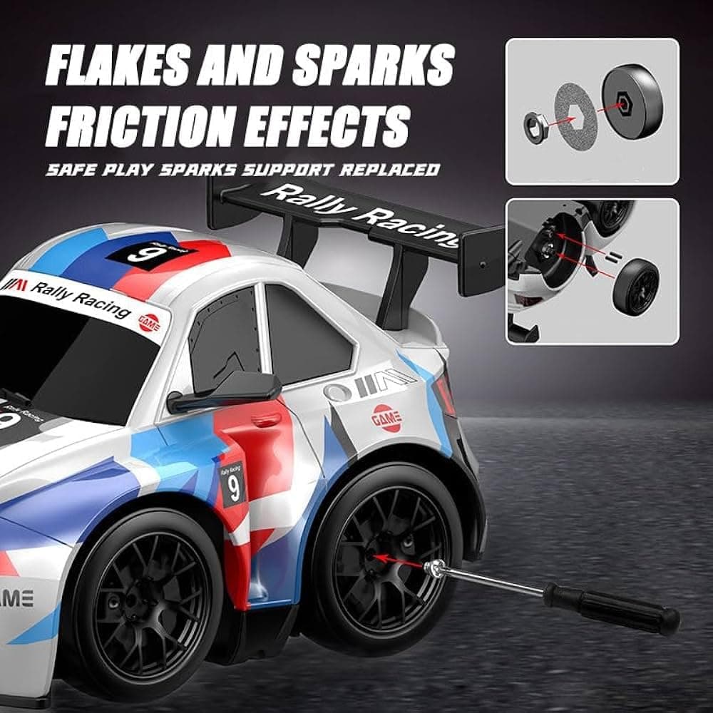 RC Drift BMW Hobby Grade Car with Sparkling Feature | Remote Control Drift Car — view 5