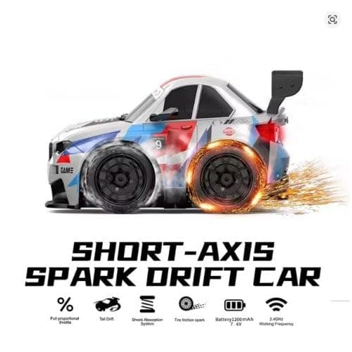 RC Drift BMW Hobby Grade Car with Sparkling Feature | Remote Control Drift Car — view 6