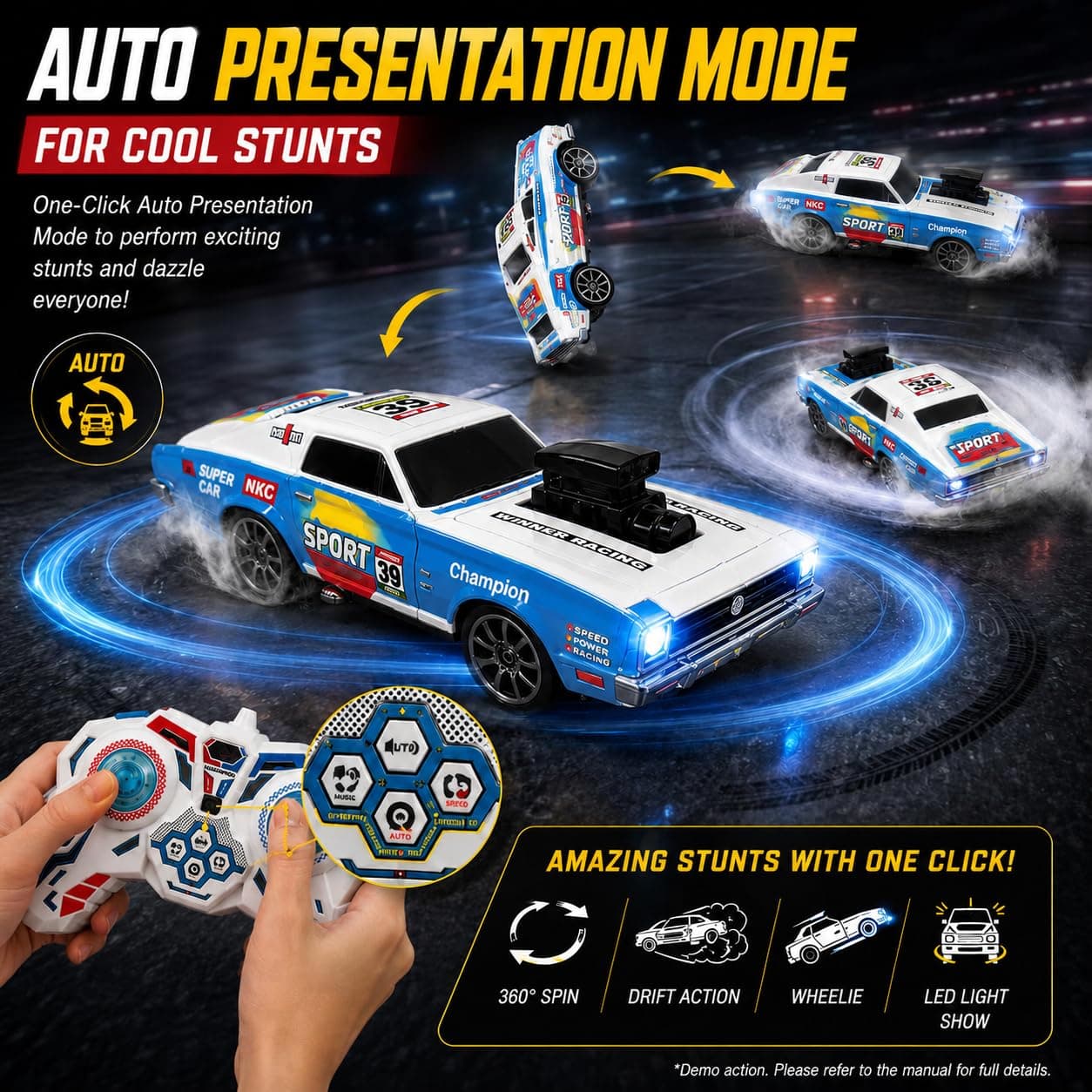 RC Metal Hobby Grade Car | Remote Control Metal Car for Kids — view 4