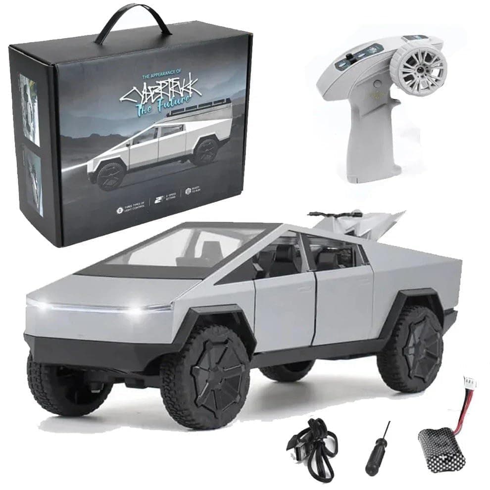 RC Hobby Grade Tesla Car with Briefcase Box | Remote Control Car for Kids