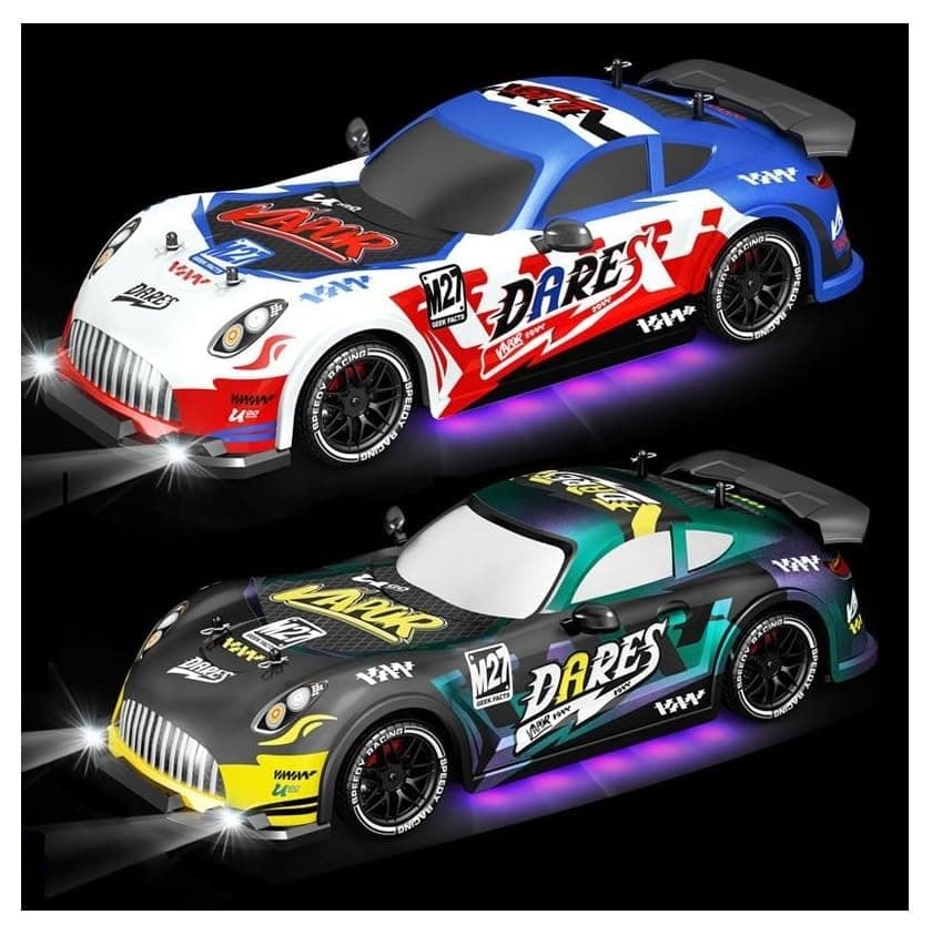 RC High-Speed Drift Car Big Size 40 KMPH with Speed Control | 2.4GHz Racing Remote Control Car with Lights | Ages 6+ — view 5