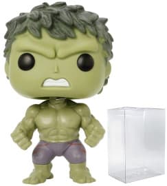 Marvel: Avengers 2 Age of Ultron - Hulk Funko Pop! Vinyl Figure (Bundled with Compatible Pop Box Protector Case) Multicolored 3.75 inches
