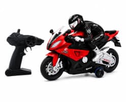RC Spray Motorbike with Smoke, Head Light & Hindi Music | 2.4GHz Rechargeable Remote Control Bike