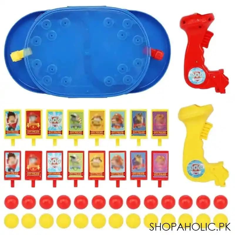 Paw Patrol Pinball Game Board with Joystick, Kids Marble Shooting Interactive Table Game — view 3