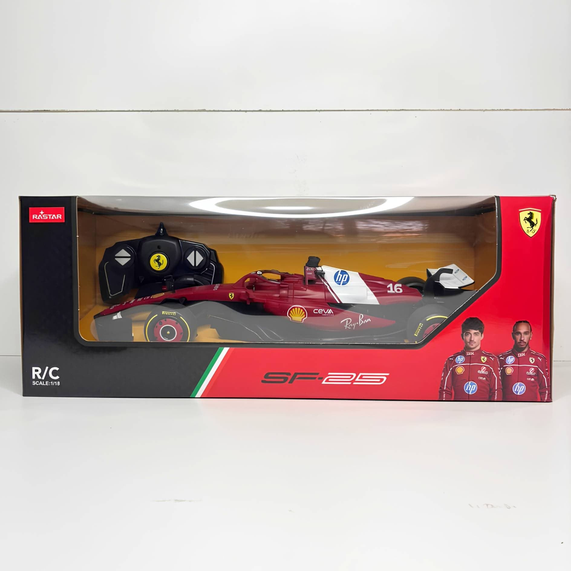 RASTAR Ferrari Red 1:18 Remote Control Car — view 5