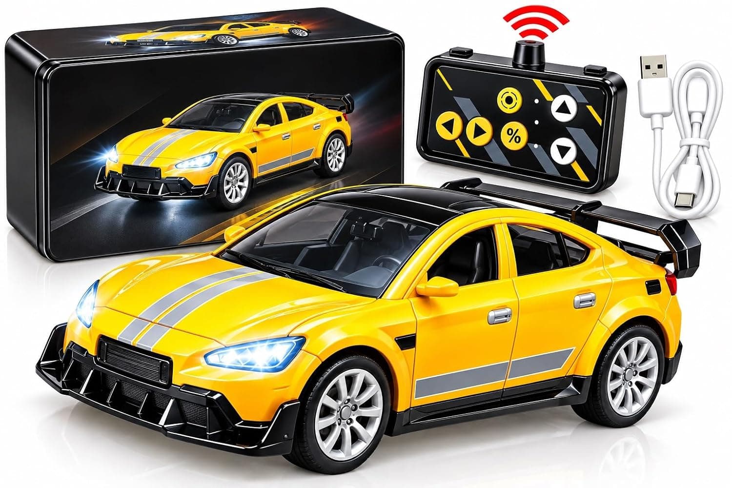Trasped 1:64 Lambo SUV Remote RC Car | Remote Control Toy For Kids & Hobbyists